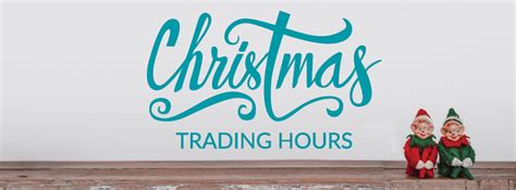 Christmas Trading Hours