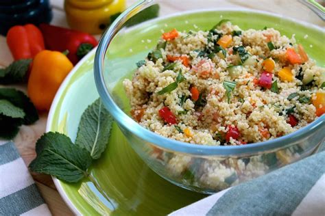 Tabulé o Tabbouleh ensalada libanesa de cuscús Recetas sin lactosa