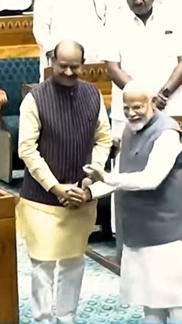 Pm Modi Congratulates Om Birla On Being Elected As Lok Sabha Speaker