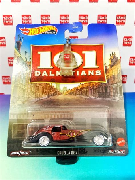 Hot Wheels Premium Dalmatians Cruella De Vil Lazada Indonesia