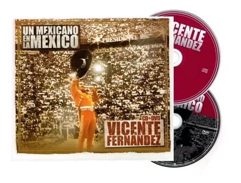 Um Mexicano No M Xico Vicente Fernandez Cd Dvd Mercadolivre