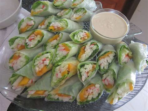 crab salad wraps