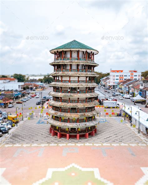 The Leaning Tower Of Teluk Intan Is A Clock Tower In Teluk Intan Perak