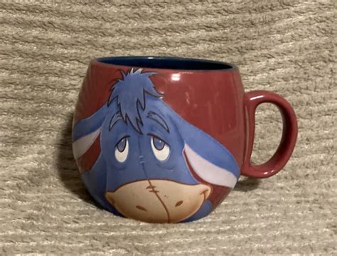 Disneys Winnie The Pooh Eeyore Mug Ceramic Barrel Mug Walt Disney