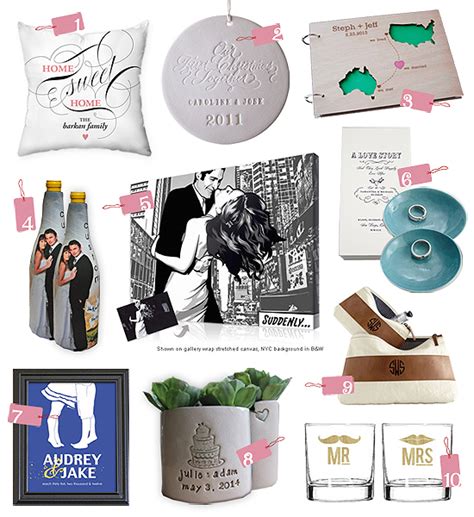 Top 10 Picks: Unique Personalized Wedding Gifts