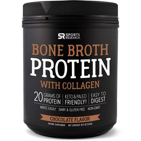 Bone Broth Collagen Protein Dairy Free Protein Powder Paleo Protein