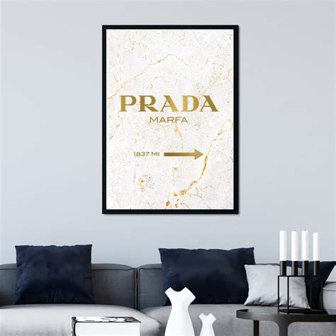 Prada Marfa Gossip Girl Poster x5 size digital printgold | Etsy