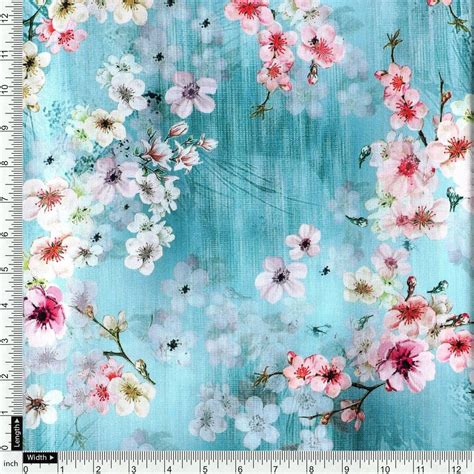 Polyester Hi Multi Digital Print Fabric Multicolour At Rs Meter In