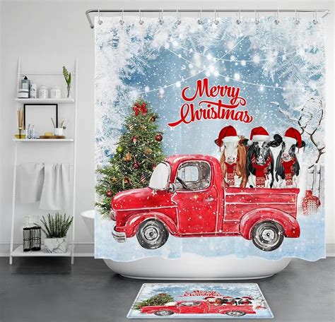 Inpercust Winter Wonderland Waterproof Fabric Shower Curtain Walmart