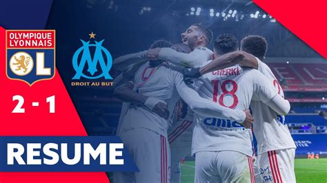 Résumé Ol Om J14 Ligue 1 Uber Eats Olympique Lyonnais