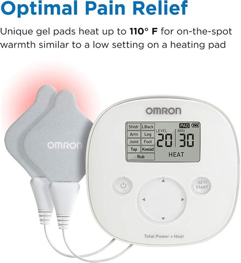 Omron Total Power Tens Unit Muscle Stimulator Drug Free Pain Relief