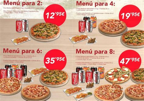 Telepizza Men Precios Espa A Actualizada