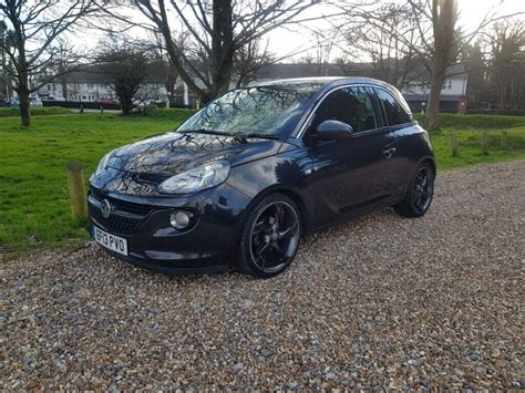 Vauxhall Adam 1.2 Black /Black 124,000 miles Hpi clear... Great Value ...