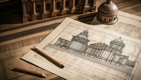 Architectural Sketches Of Famous Buildings