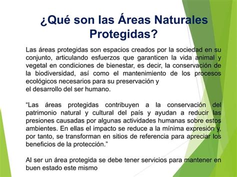 COMO CUIDAR LAS ÁREAS NATURALES PROTEGIDAS PPT