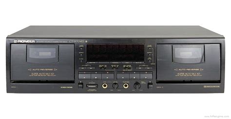 Pioneer Ct W704rs Double Cassette Deck Manual Hifi Engine