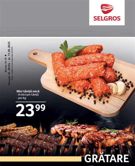 Catalog Selgros Carne Gratar 28 Aprilie 11 Mai 2023 Catalog AZ