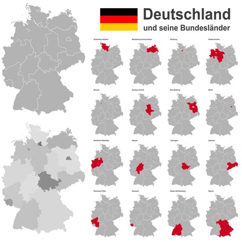 Hanisauland Interaktive Tafelbilder ganzes Bundesländer Deutschland