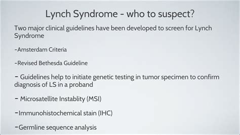 Ppt Hereditary Colorectal Cancer Syndromes Powerpoint Presentation