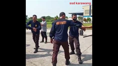 Ssd Karawang Menggelar Latihan Bela Diri Satpam Pt Fuji Seat Surya