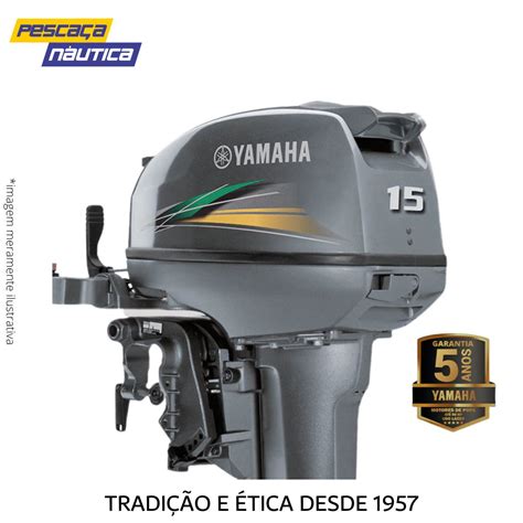 Motor Hp Yamaha Gmhs Tempos Partida Manual Compre Online