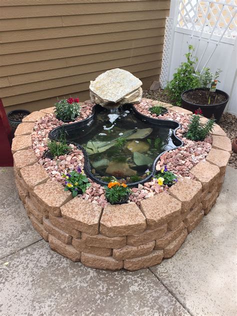 Above Ground Ponds Look Great Too Ponds Backyard Pond Landscaping