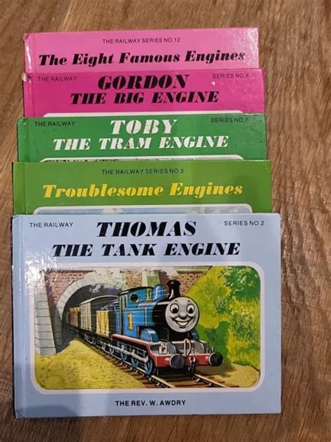 Classic Thomas The Tank Engine Original Railway Series Books By Rev