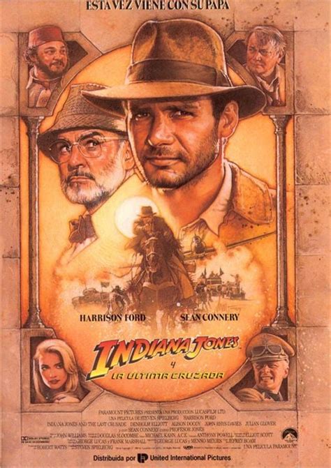 Cartel De La Pel Cula Indiana Jones Y La Ltima Cruzada Foto Por Un