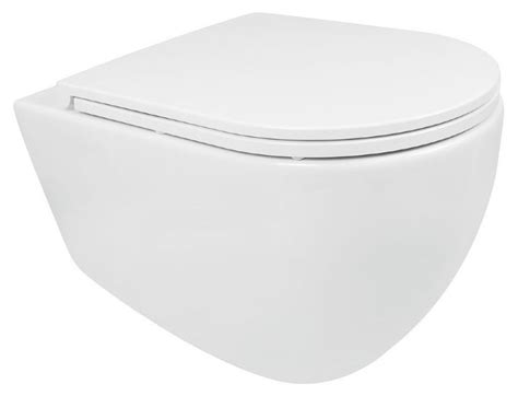 Унитаз Infinity подвесной 365*530*400 цвет белый матовый, 10NF02001SV-2L