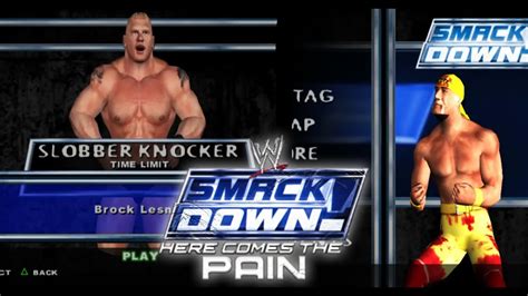 WWE SmackDown Here Comes The Pain Main Menu Prematch Animation