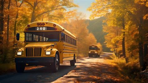 Premium Photo | Yellow school bus