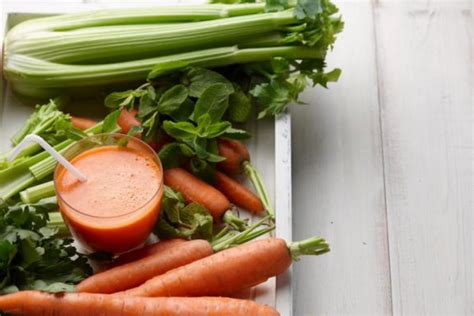 Jugo De Apio Y Zanahoria Para Adelgazar Receta Sencilla Y Efectiva