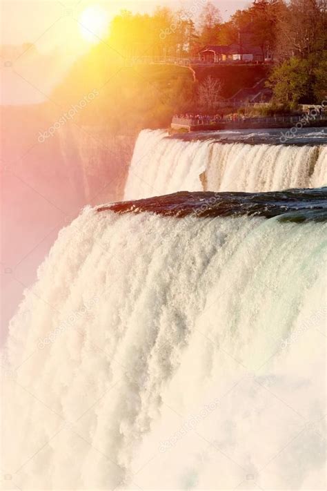 American side of Niagara Falls — Stock Photo © haveseen #127998720