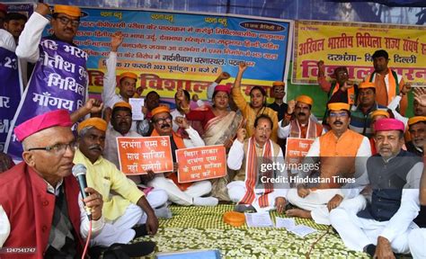 Leader Of Opposition And Bjp Leader Vijay Kumar Sinha Sitting On