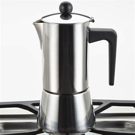 Bonjour Coffee Stainless Steel Stovetop Espresso Maker Ounce N