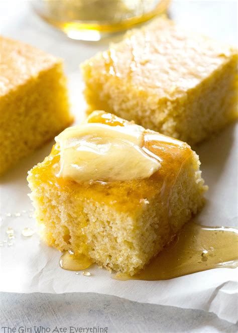 The Best Sweet Cornbread The Girl Who Ate Everything