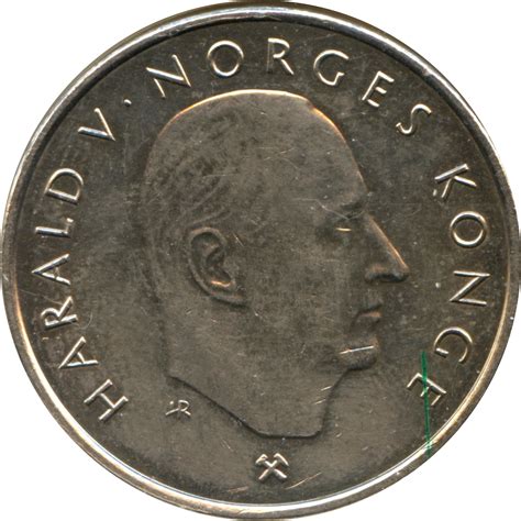 Kroner Harald V Norwegian Coinage Anniversary Norway Numista