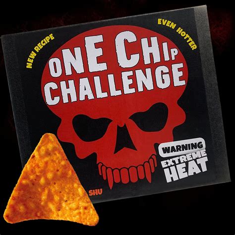 Hot Chip Challenge One Chip Challenge Worlds Chilliest Corn Chip Made In Australia RRP 29 95