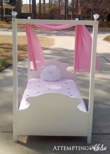 Toddler Canopy Bed | Ana White