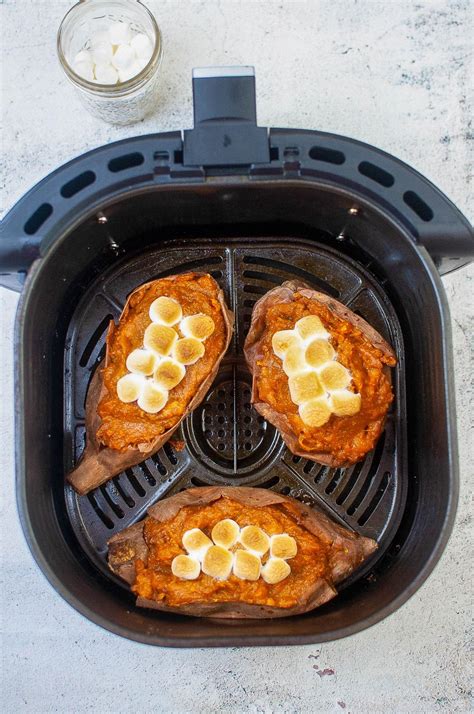 Air Fryer Twice Baked Sweet Potatoes Upstate Ramblings