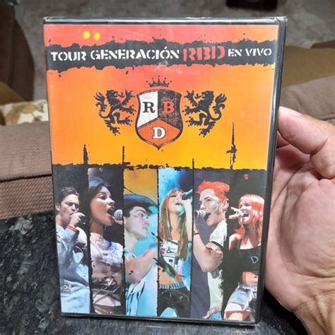 Dvd Rbd Tour Generacion Rbd En Vivo Lacrado Frete grátis