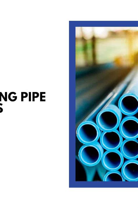 What Is Plumbing Pipe And Their Types