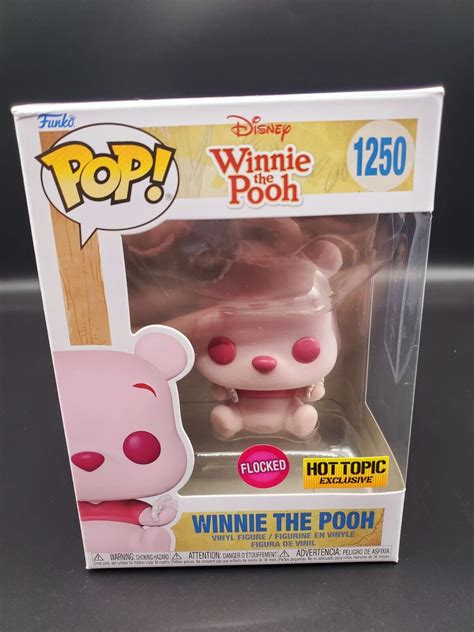 Funko Pop Disney 1250 Winnie The Pooh Cherry Blossom Flocked Hot Topic