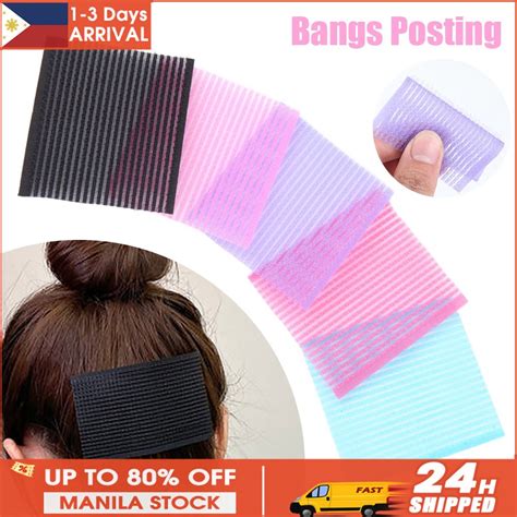 6pcs Magic Tape Fringe Patch Front Hair Fringe Stabilizer Fashion Small