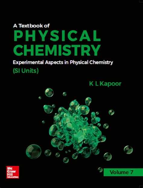 Textbook Of Physical Chemistry Vol By Kapoor Goodreads