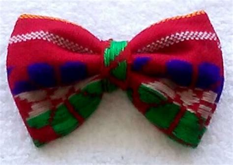 Mexican Red Serape Print Bow Tie By Bonniebabyboutique On Etsy Clip