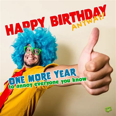 Huge List of Funny Birthday Quotes | Cracking Jokes