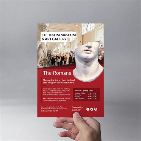 Museum Brochure Template