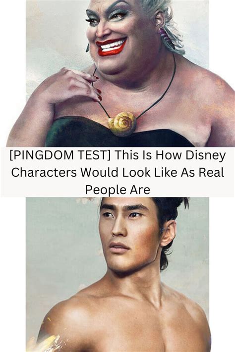 PINGDOM TEST This Is How Disney Characters Would Look Like As Real