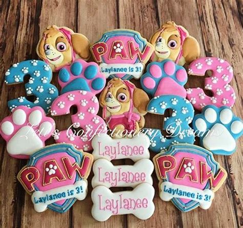 Galletas De Skye Paw Patrol Fiesta De La Patrulla Canina Fiestas De